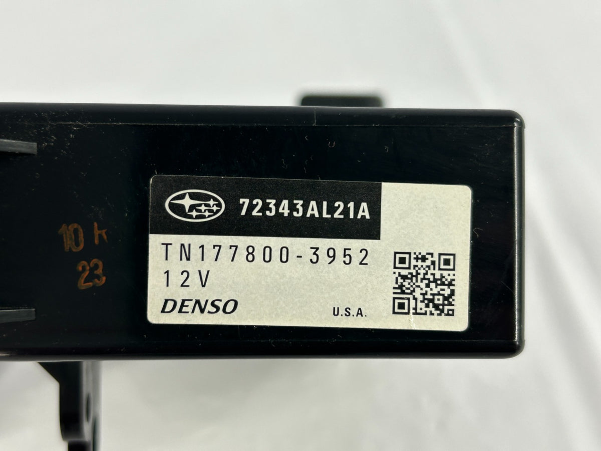 2015-2017 Subaru Outback AC Heater Blower Motor Control Module OEM 72343AL21A