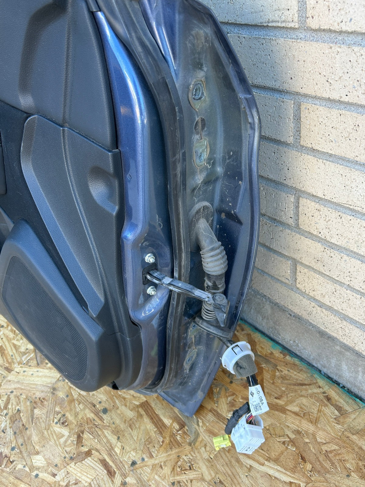 2015-2019 Subaru Outback Left Front Door Shell Complete Blue H1C 60009AL13A9P