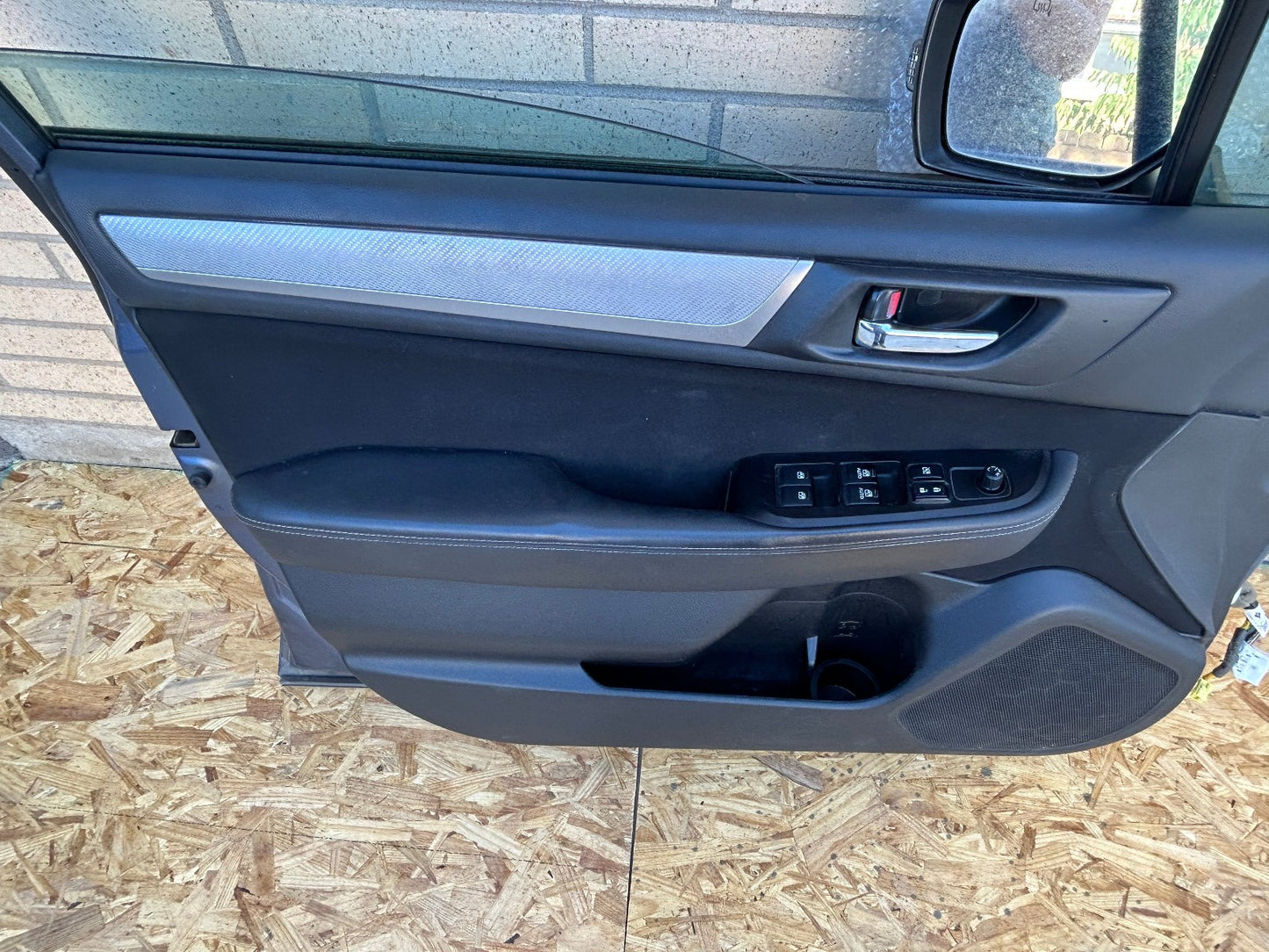 2015-2019 Subaru Outback Left Front Door Shell Complete Blue H1C 60009AL13A9P