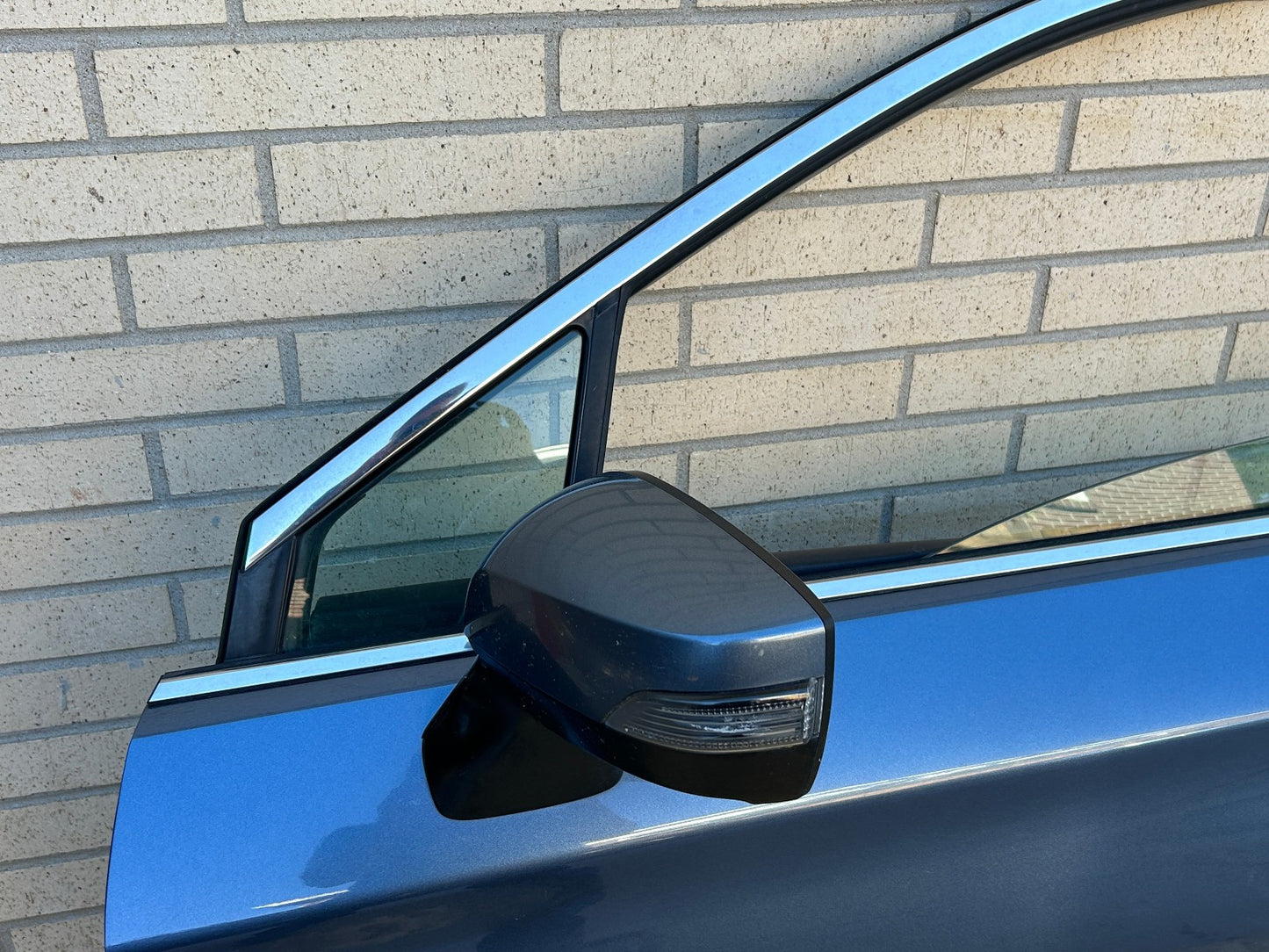 2015-2019 Subaru Outback Left Front Door Shell Complete Blue H1C 60009AL13A9P