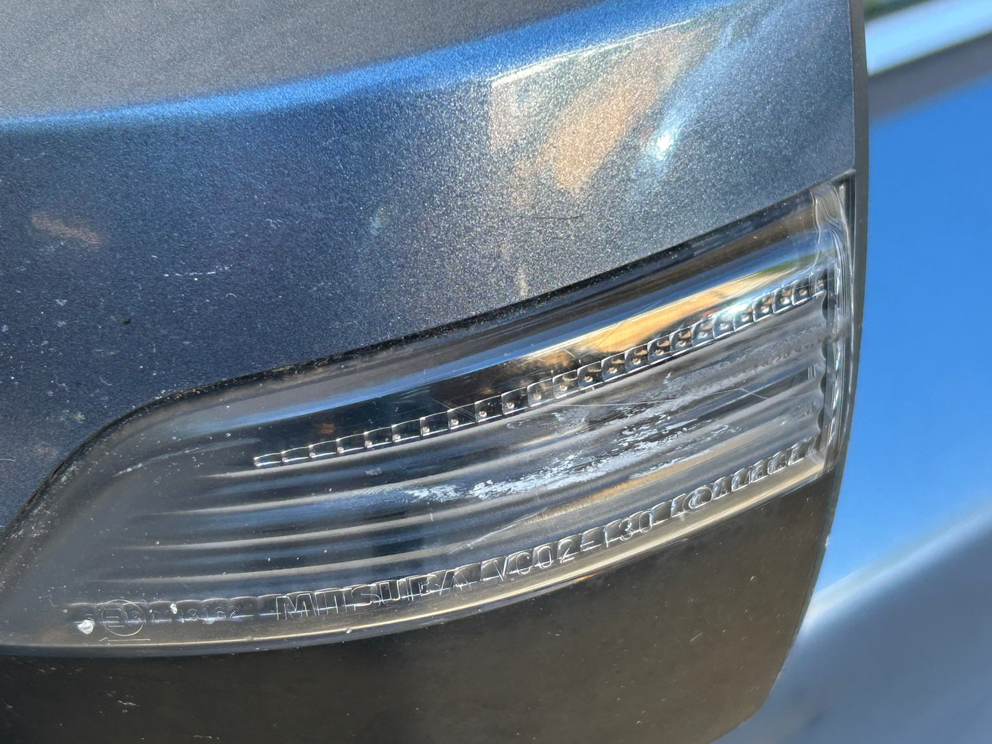 2015-2019 Subaru Outback Left Front Door Shell Complete Blue H1C 60009AL13A9P