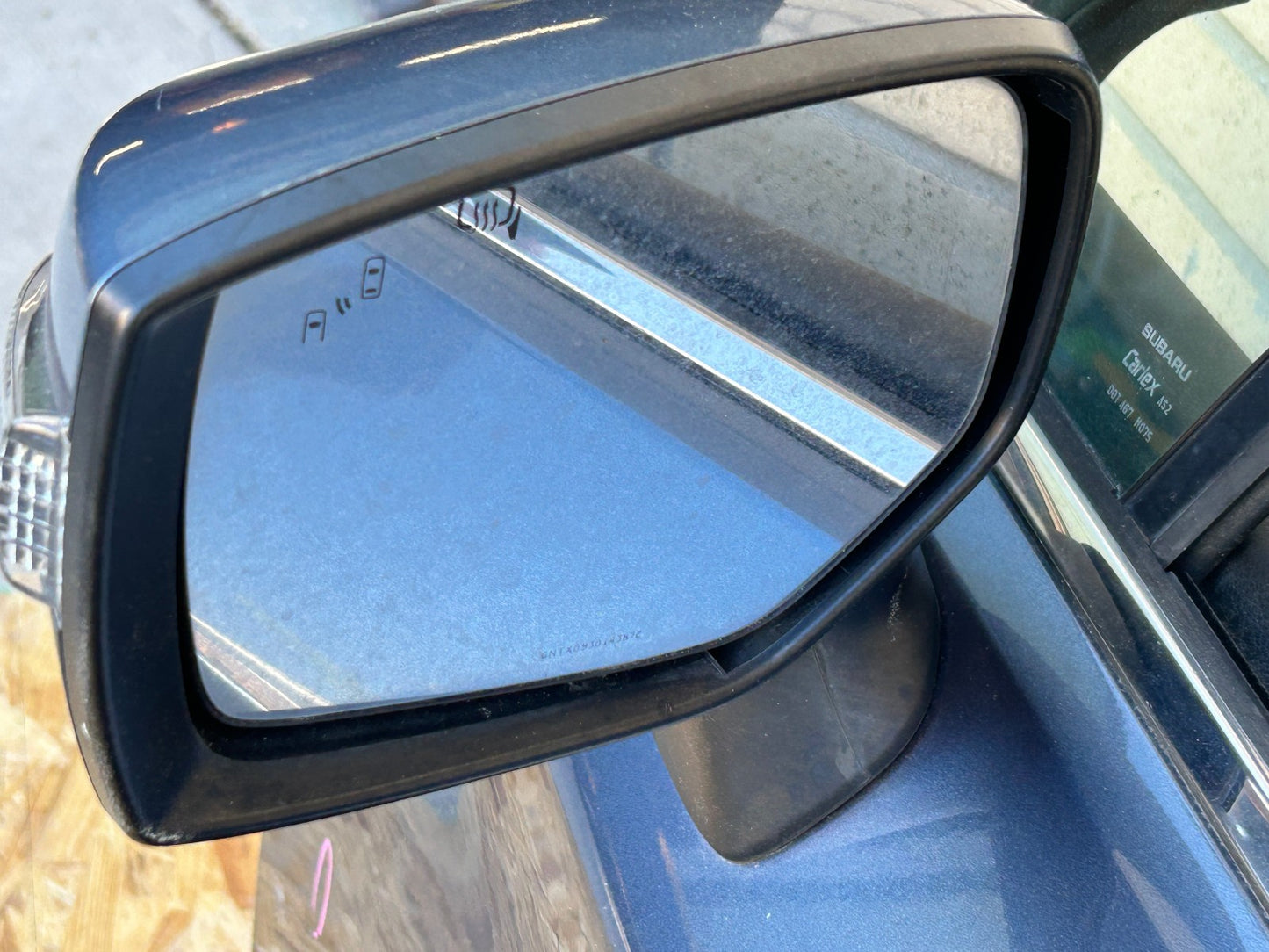 2015-2019 Subaru Outback Left Front Door Shell Complete Blue H1C 60009AL13A9P