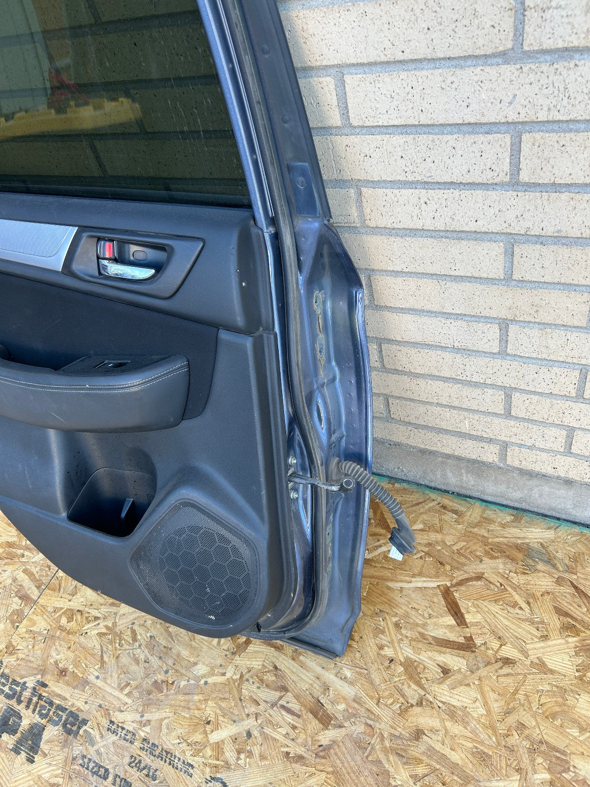 2015-2019 Subaru Outback Left Rear Door Shell Complete Blue H1C 60409AL03A9P