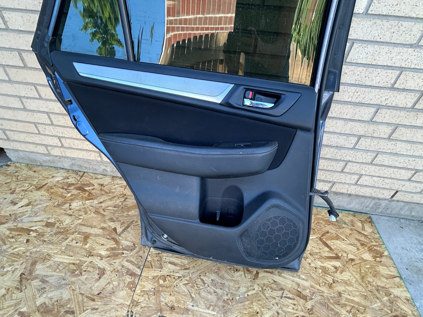 2015-2019 Subaru Outback Left Rear Door Shell Complete Blue H1C 60409AL03A9P