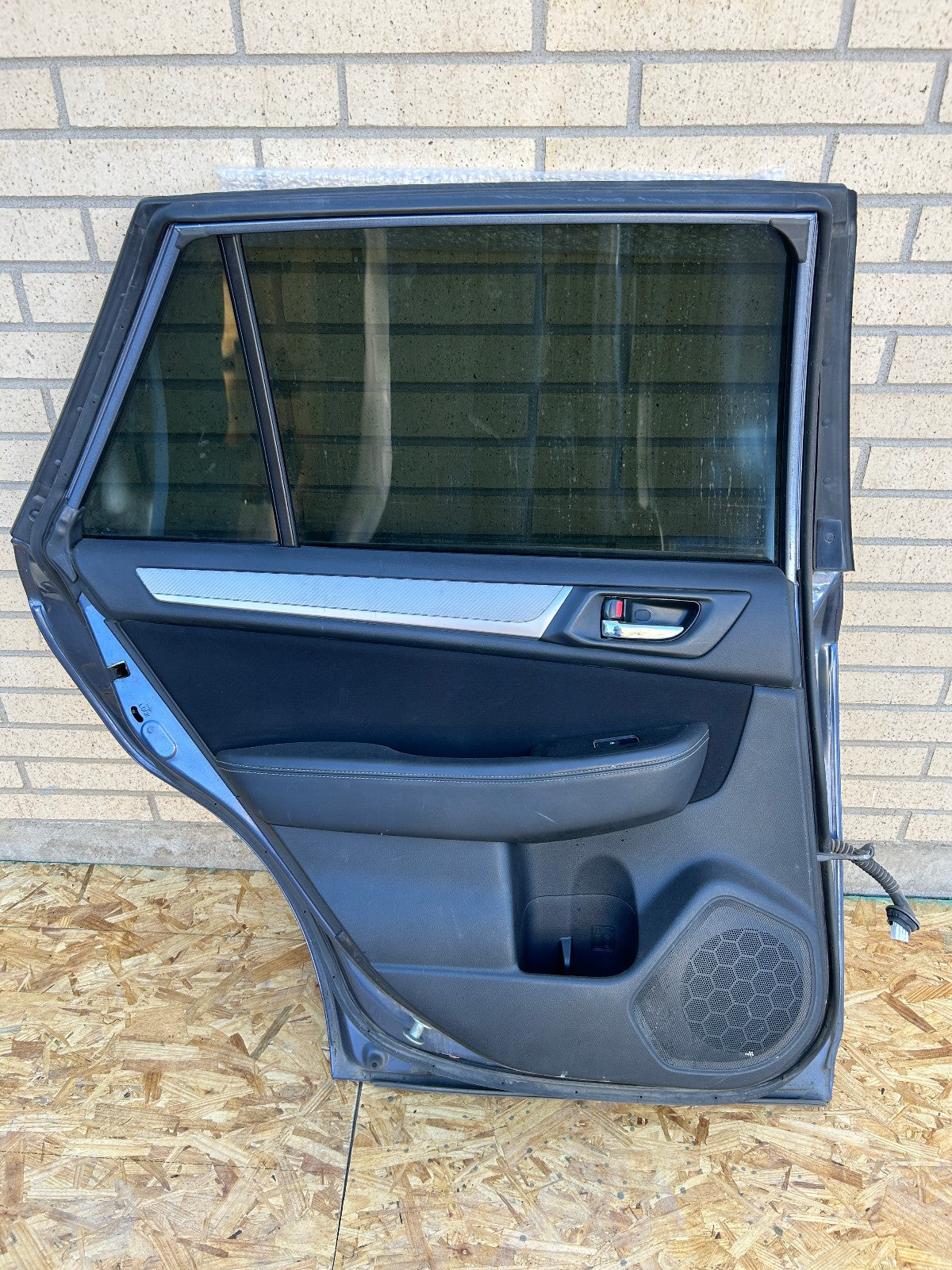 2015-2019 Subaru Outback Left Rear Door Shell Complete Blue H1C 60409AL03A9P