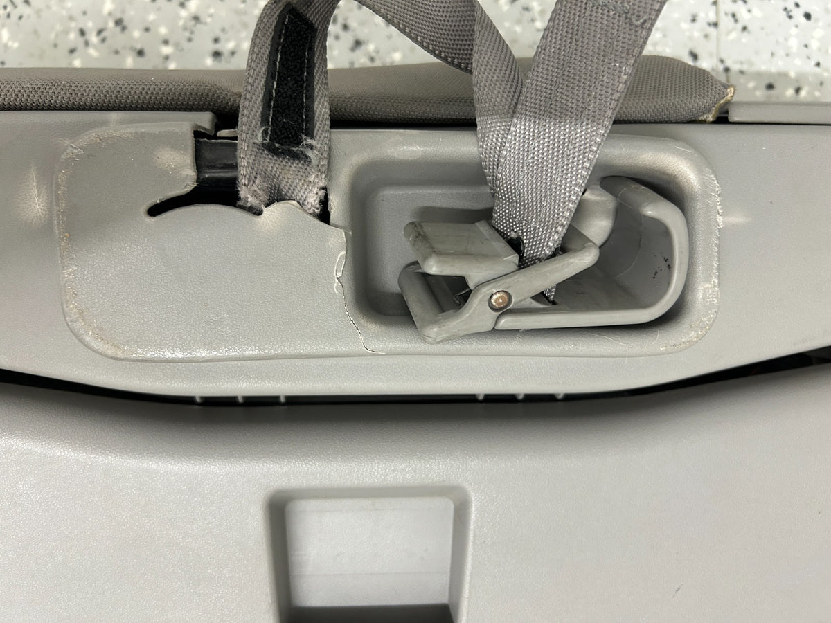 03-09 Toyota 4runner Rear Third Row Seats Complete Set Gray OEM 71710-35010