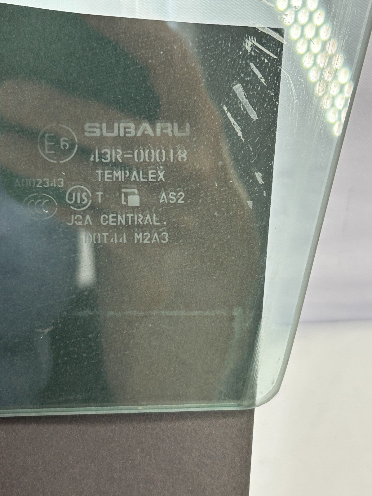 2009-2011 Subaru Impreza Rear Right Passenger Door Window Glass OEM 62011FG100