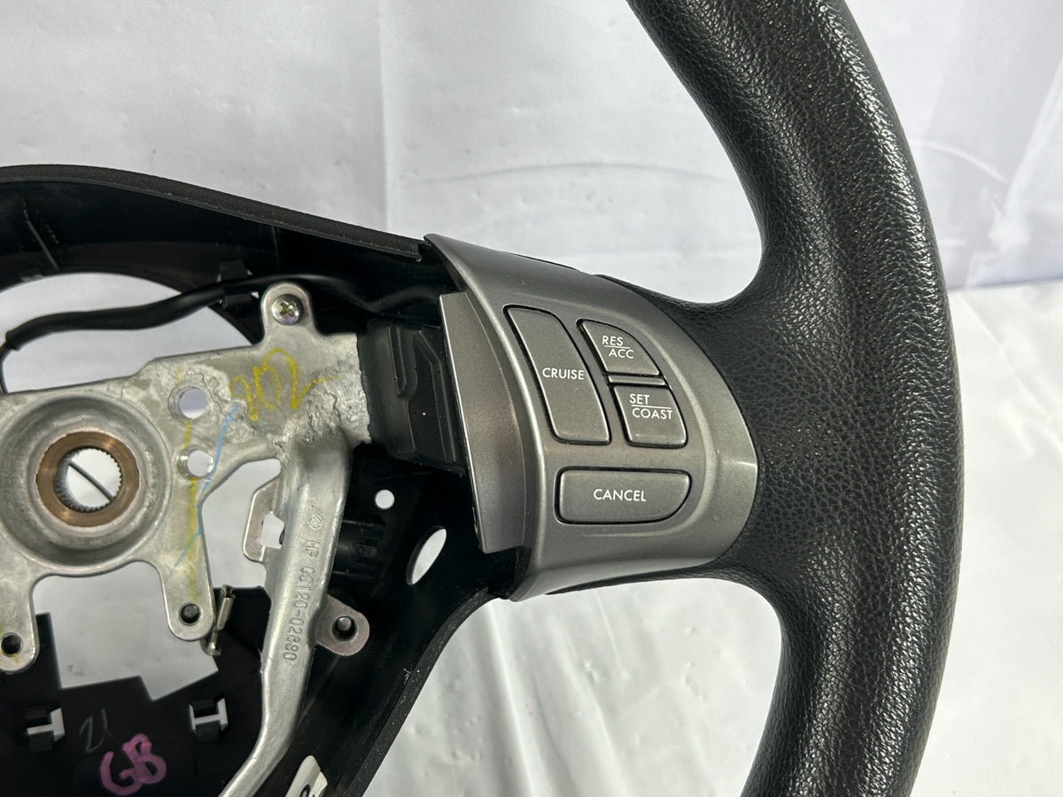 2009 Subaru Impreza Steering Wheel Urethane Black Cruise Control OE 34312FG000JC