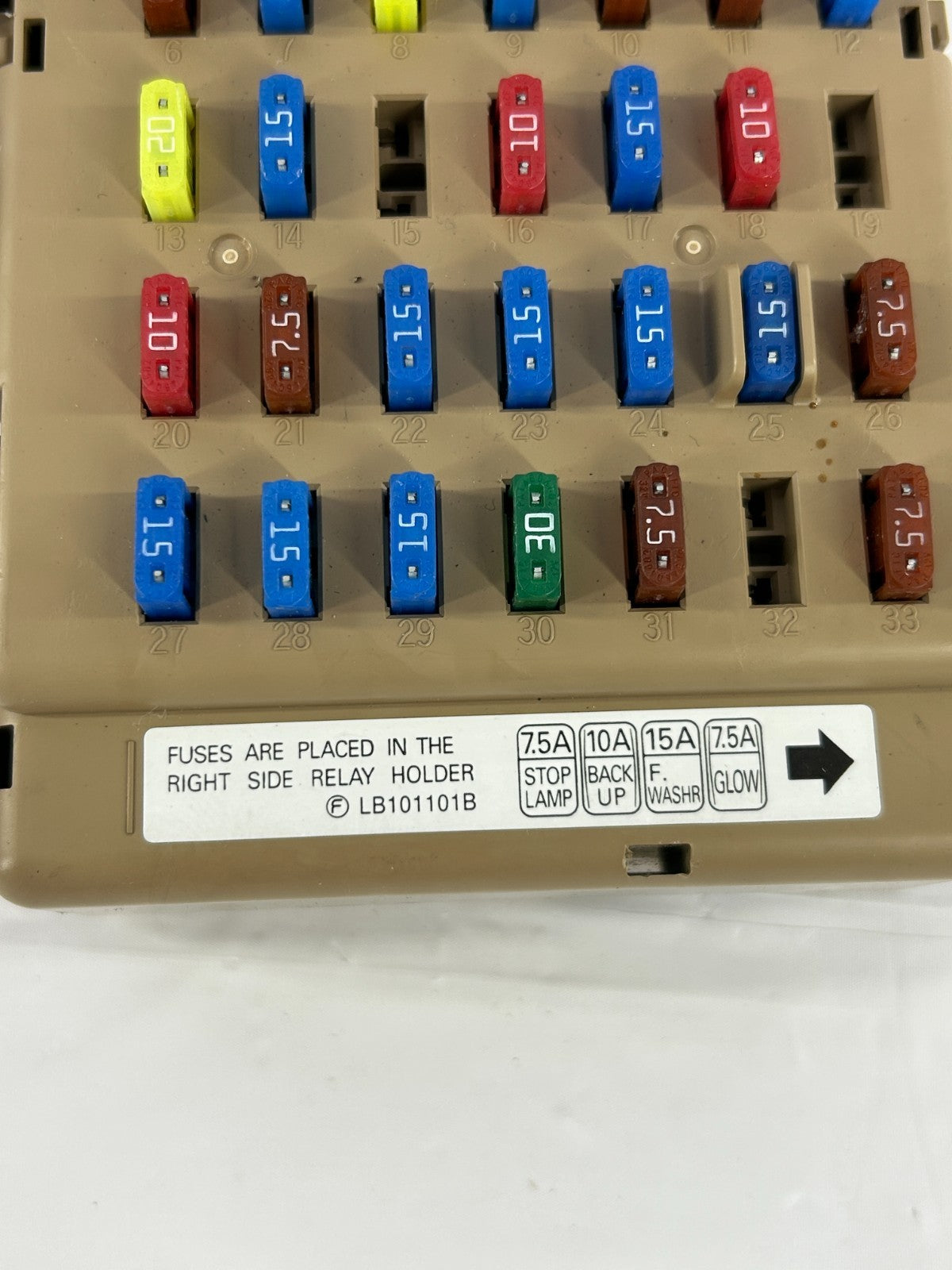 2008-2010 Subaru Impreza Dash Fuse Block Relay Junction Module OEM 82201FG010