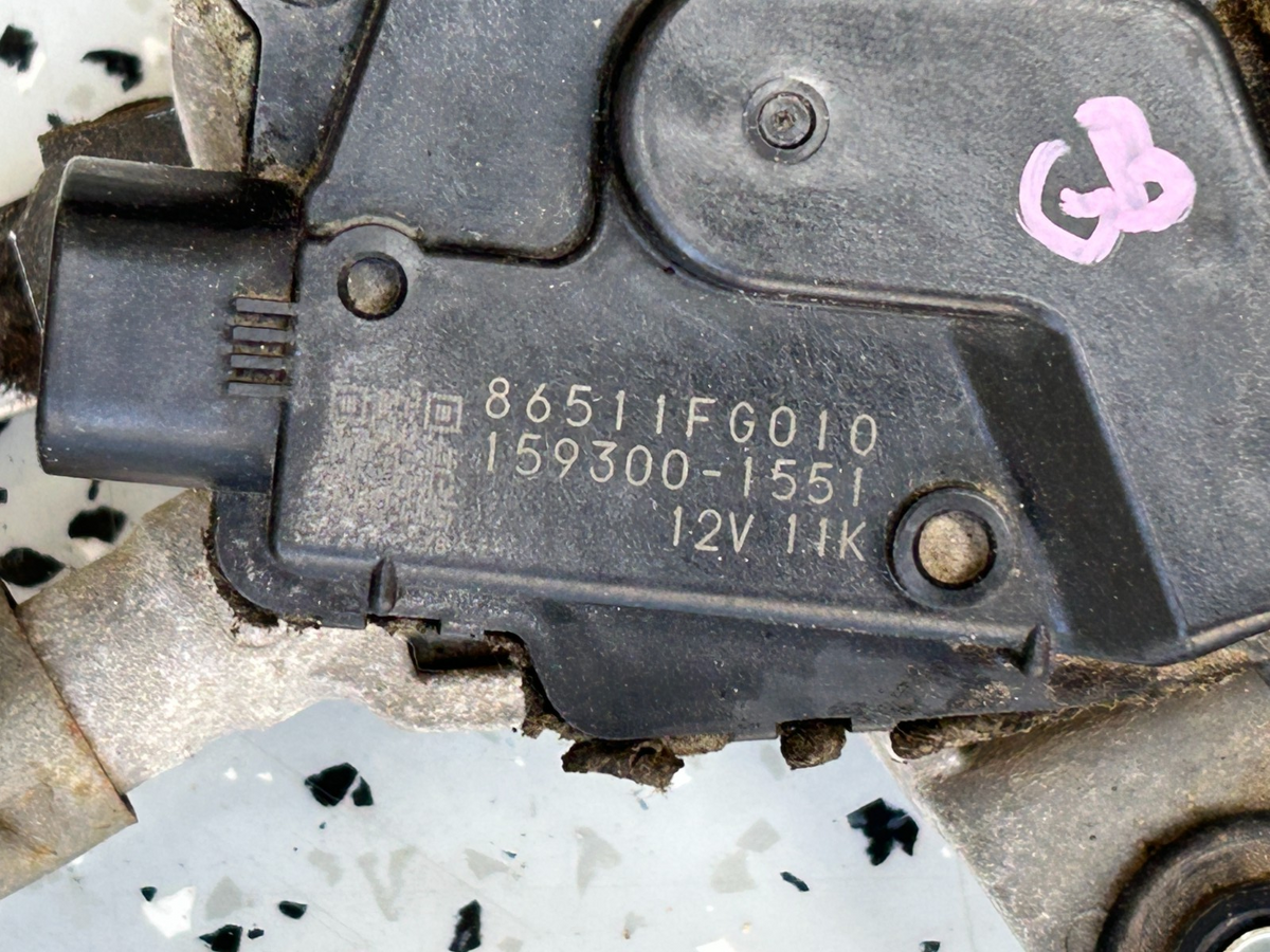 2008-2011 Subaru Impreza Front Windshield Wiper Motor & Linkage OEM 86510FG010