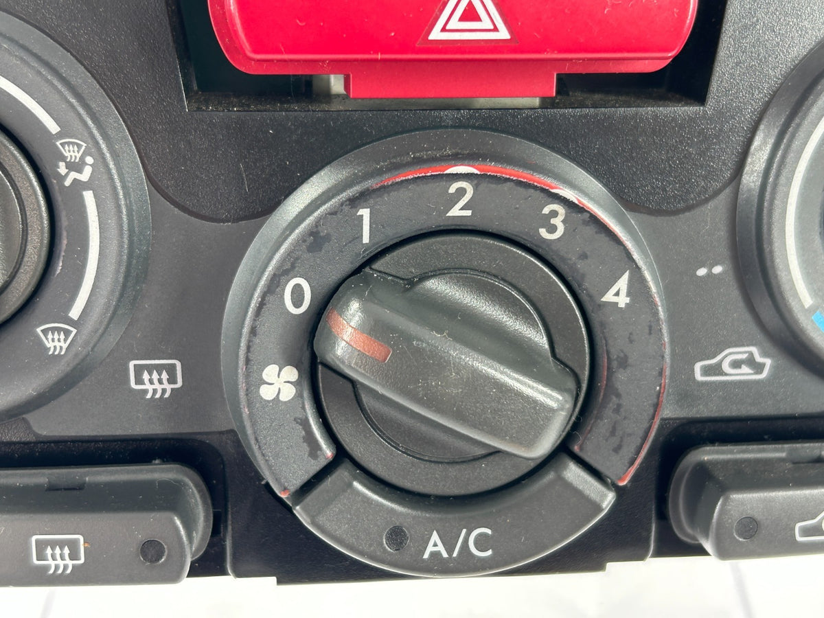08-09 Subaru Impreza Manual AC Heater Climate Control Switch Assy OEM 72311FG010