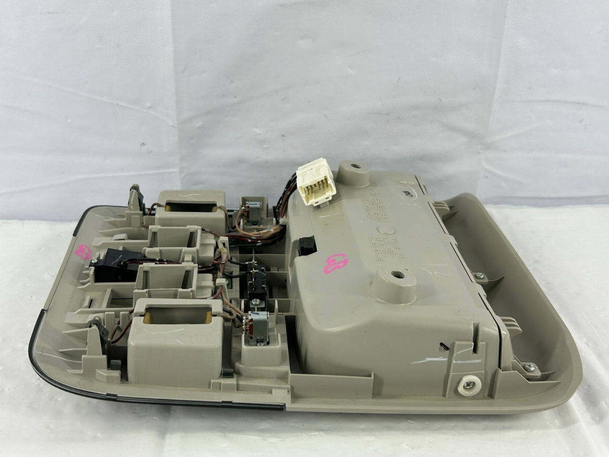 10-14 Subaru Outback Overhead Console Roof Map Dome Light Gray OEM 92151AJ08AME