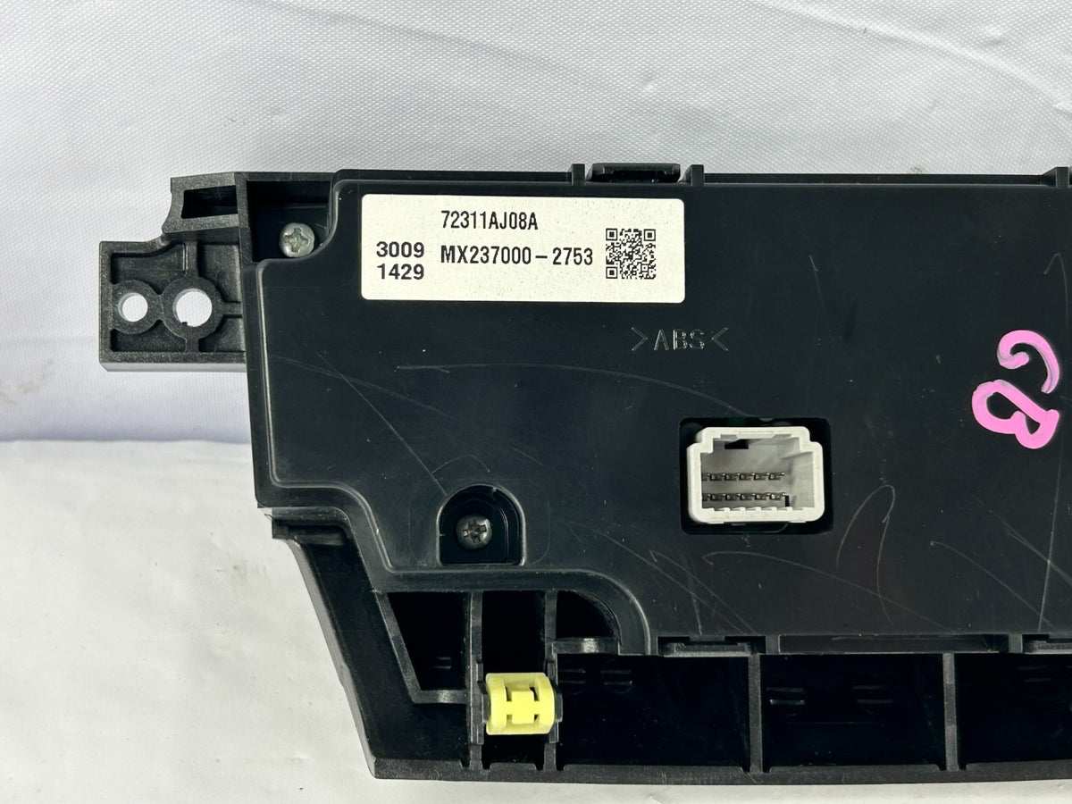 2010-2014 Subaru Outback AC Climate Temperature Control Manual OEM 72311AJ08A