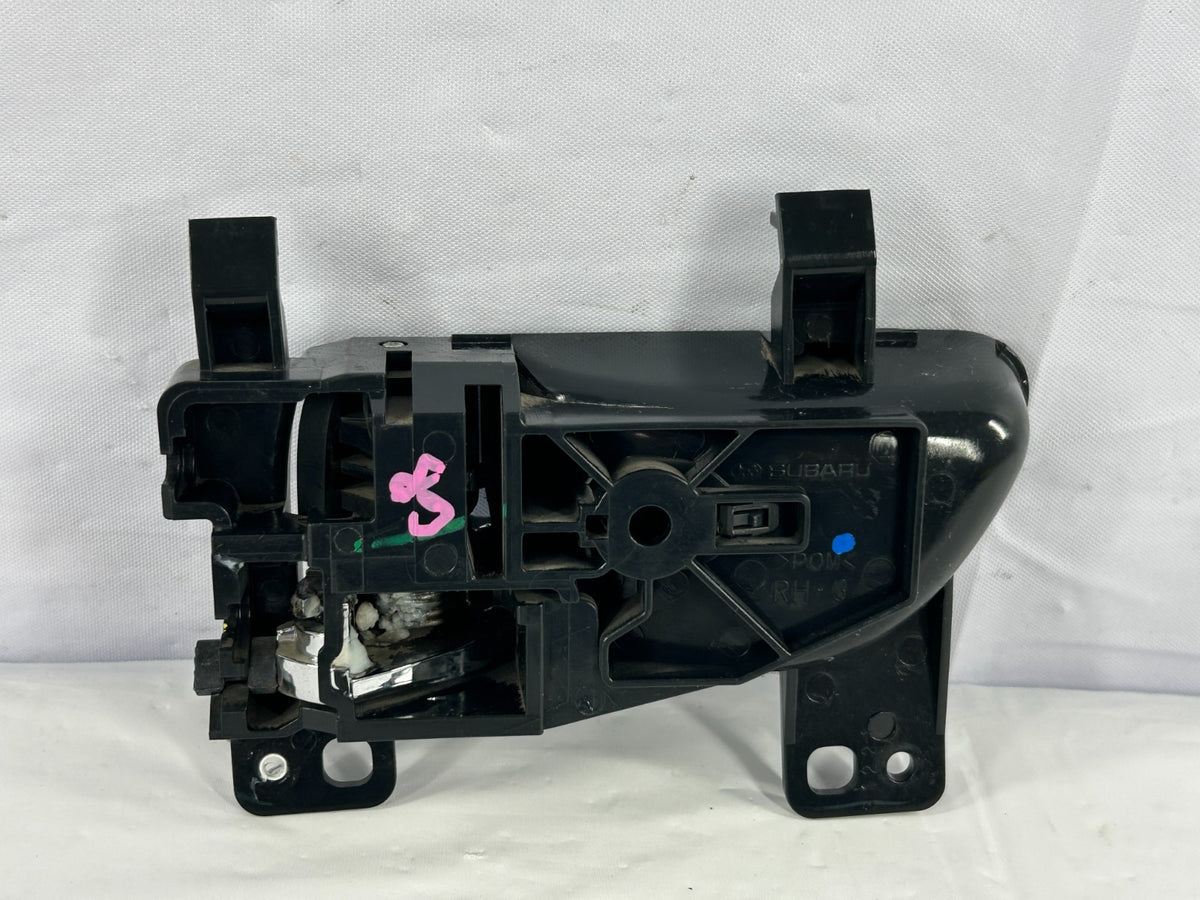 2010-2014 Subaru Outback Rear Right Interior Door Handle OEM 61051AJ00AVH
