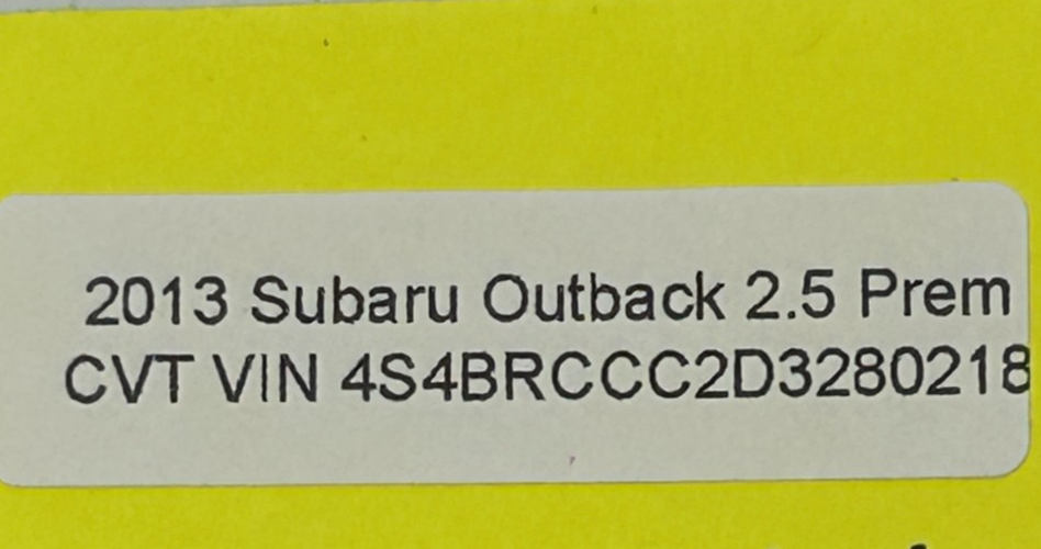 2005-2021 Subaru Outback Multi-use Relay Control Module OEM 82501AG05B
