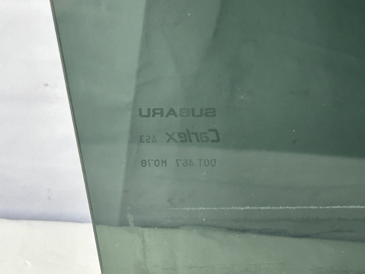 2013-2014 Subaru Outback Rear Right Passenger Door Window Glass OEM 62011AJ38A