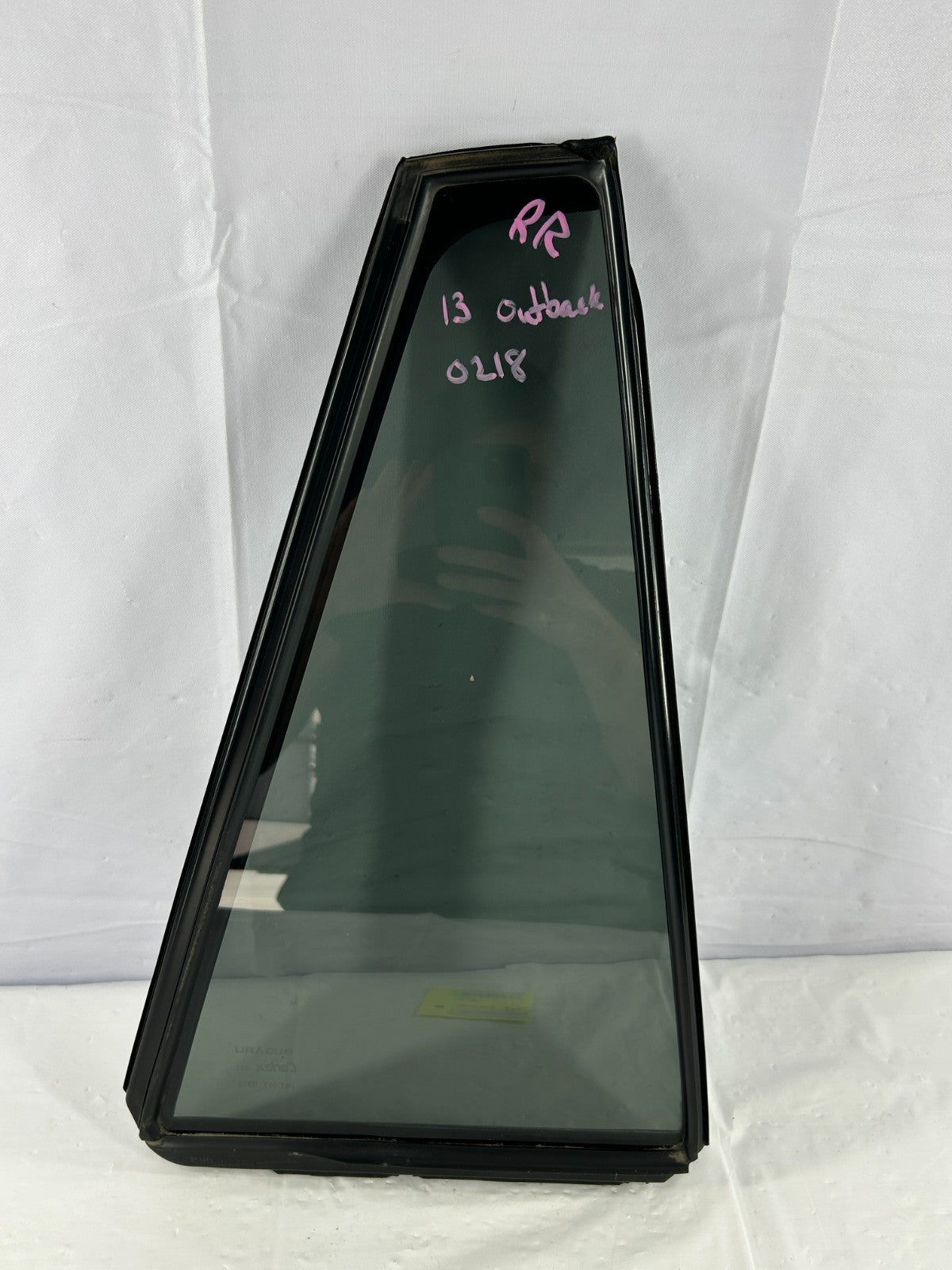 2011-2014 Subaru Outback Rear Right Side Door Vent Window Glass OEM 62012AJ34A
