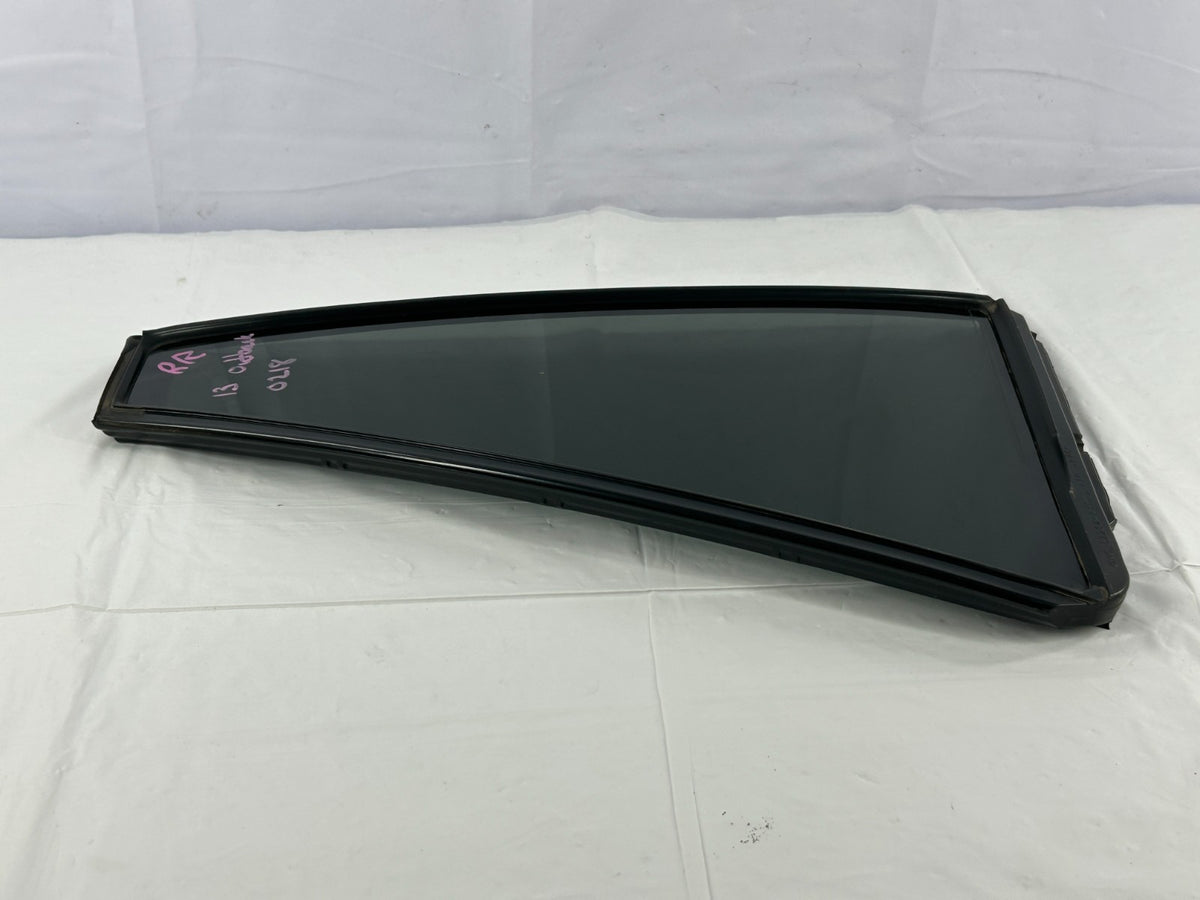 2011-2014 Subaru Outback Rear Right Side Door Vent Window Glass OEM 62012AJ34A