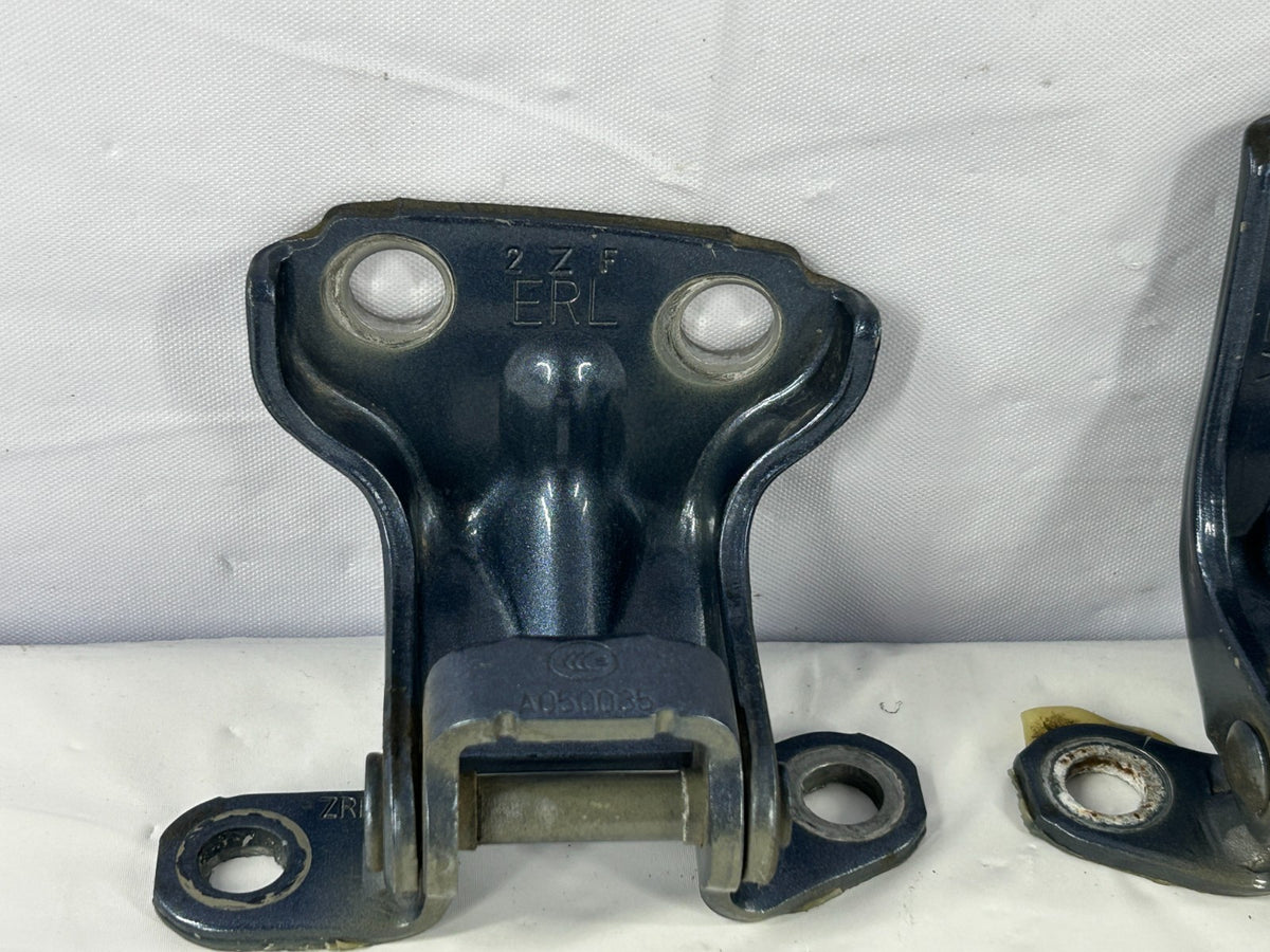 2013-2014 Subaru Outback Rear Left Upper & Lower Door Hinge Set OEM 60479AJ011