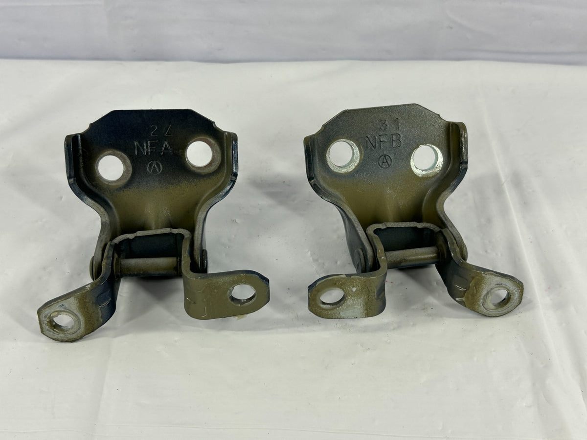 13-14 Subaru Outback Front Left Upper & Lower Door Hinge Set OEM 60070AG00A9P