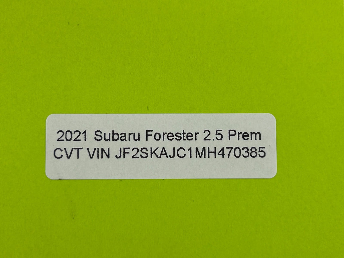 2019-2024 Subaru Forester Front Right Seat Upper Back Cushion OEM 64150SJ081QA