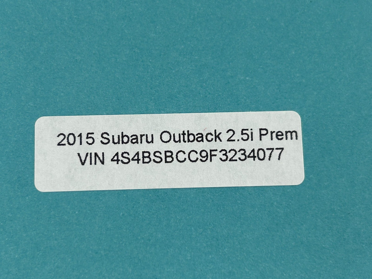2015 Subaru Outback Front Right Passenger Seat Lower Cushion OEM 64140AL02AVH