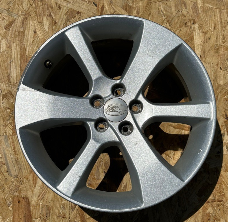 2013-2014 Subaru Legacy Outback 17x7 Alloy Wheel 6 Spoke OEM 68807 28111AJ250