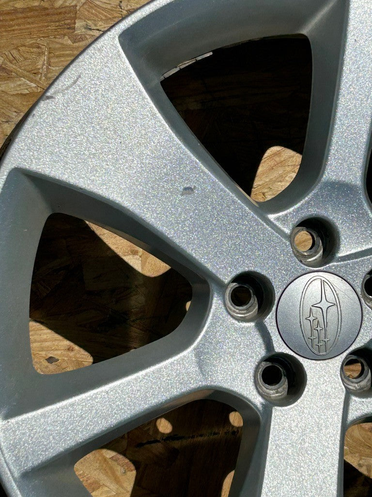 2013-2014 Subaru Legacy Outback 17x7 Alloy Wheel 6 Spoke OEM 68807 28111AJ250