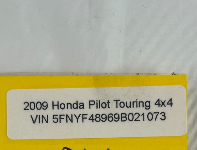 2009-2015 Honda Pilot Driver Left Side Taillight Assembly OEM 33500-SZA-A02