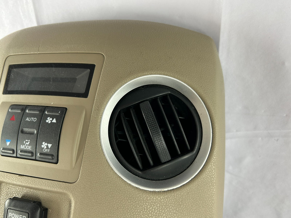 09-15 Honda Pilot Rear Center Console Trim Cover Vent Bezel OEM 83419SZAA01ZD