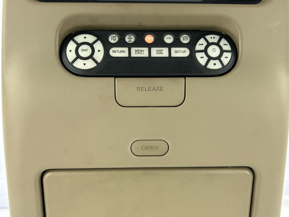 2009-2011 Honda Pilot Overhead Entertainment DVD Monitor Beige OEM 39460-SZA-A01
