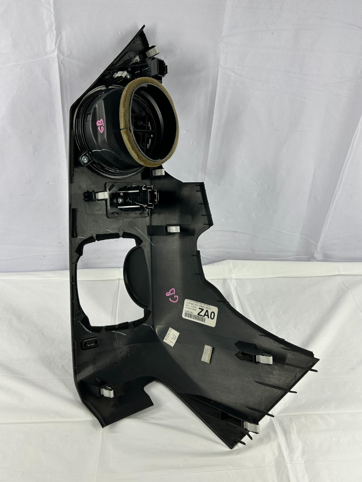 09-11 Honda Pilot Left Driver Dash AC Air Vent Bezel Trim OEM 77255-SZA-A011XA