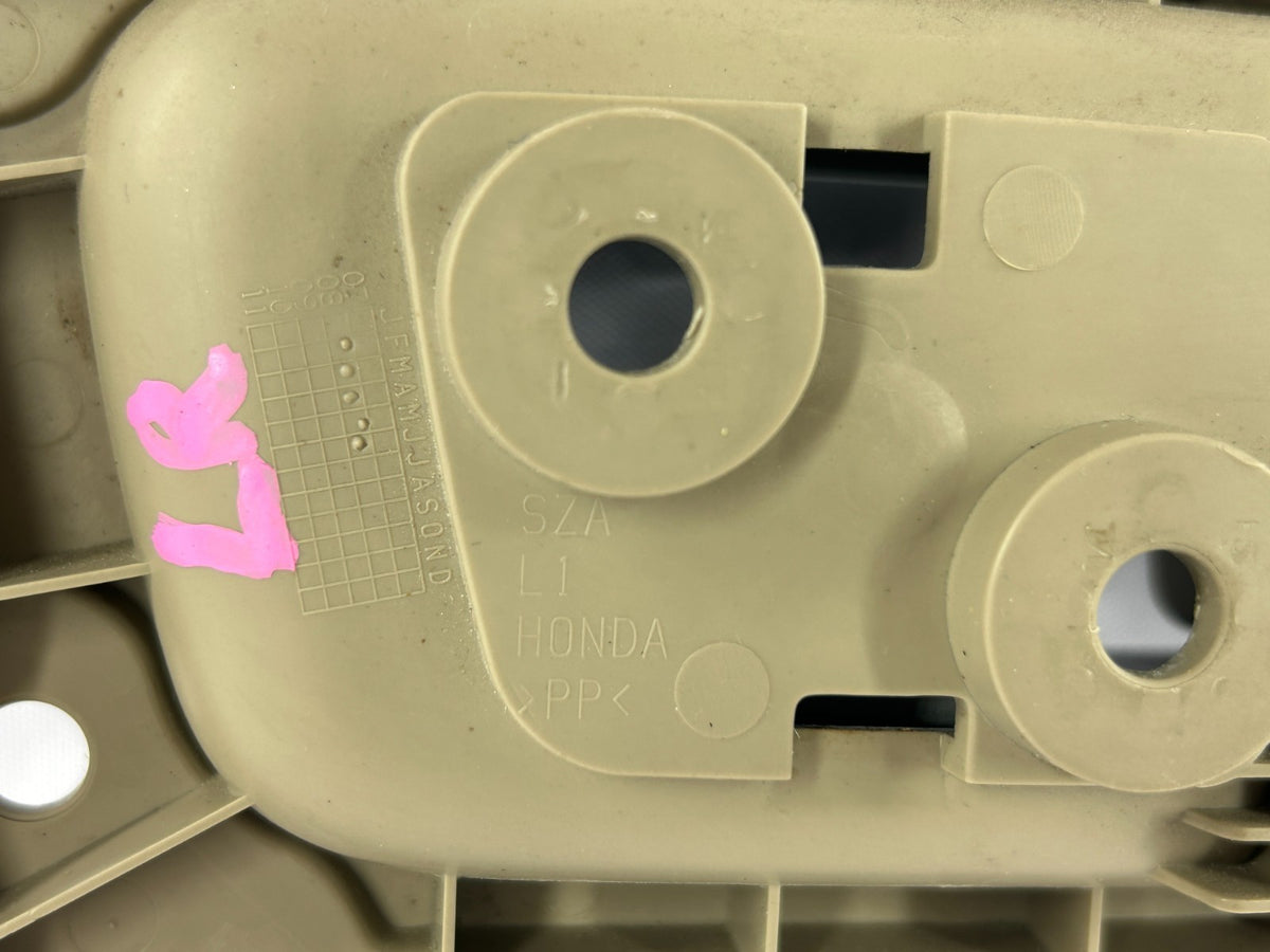 09-15 Honda Pilot Rear Left Side Interior Door Handle Beige OEM 72160-SZA-A01