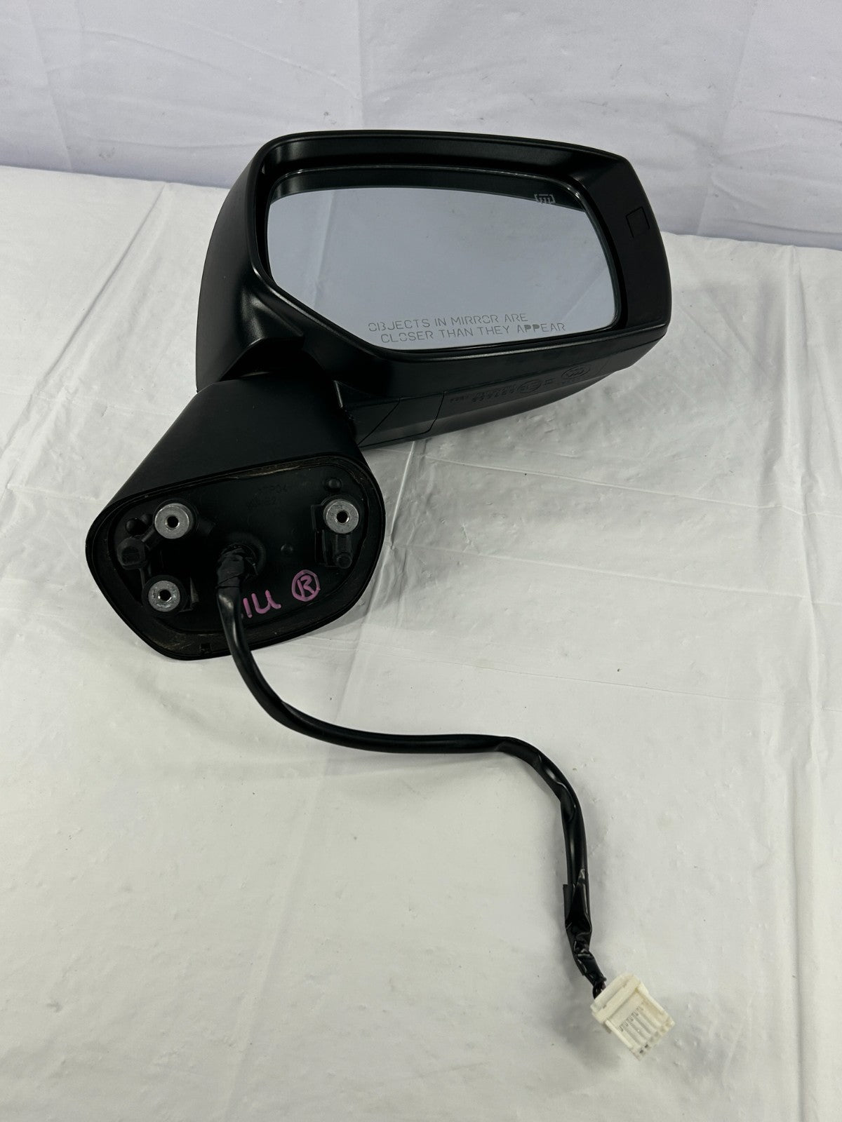 16-17 Subaru Crosstrek Right Side Power Heated Rear Mirror Silver OEM 91036VA061