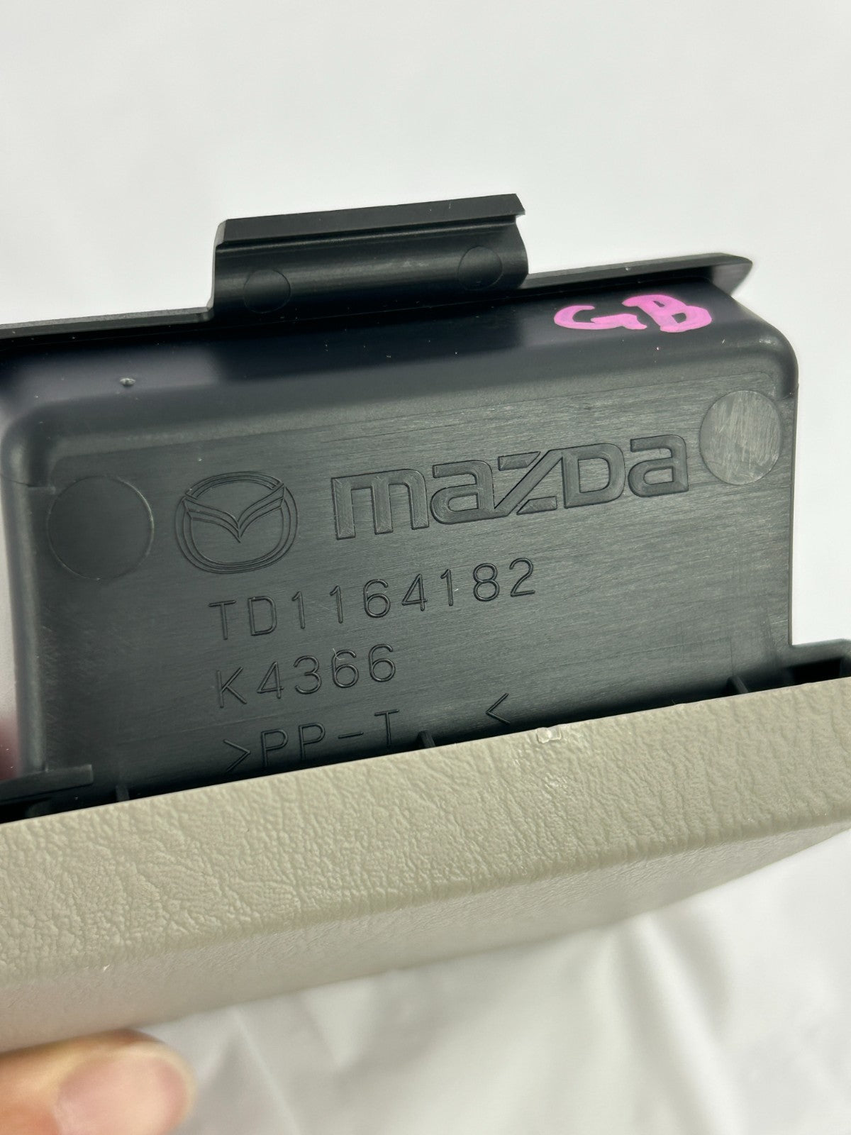 07-15 Mazda CX-9 Driver Side Dash Coin Pocket Storage Box Beige OEM TD11-64-182