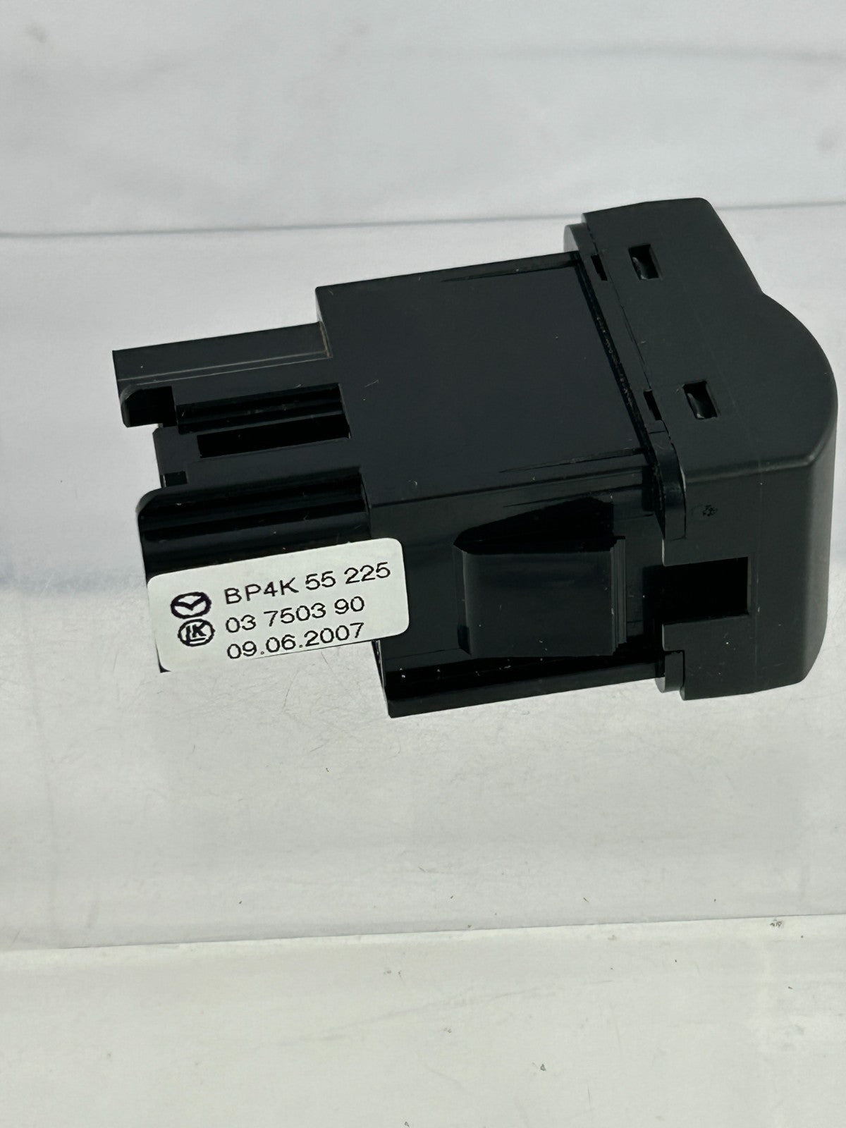 2007-2012 Mazda CX-9 Dash Switch Hole Blank Cover Cap Black OEM BP4K-55-225