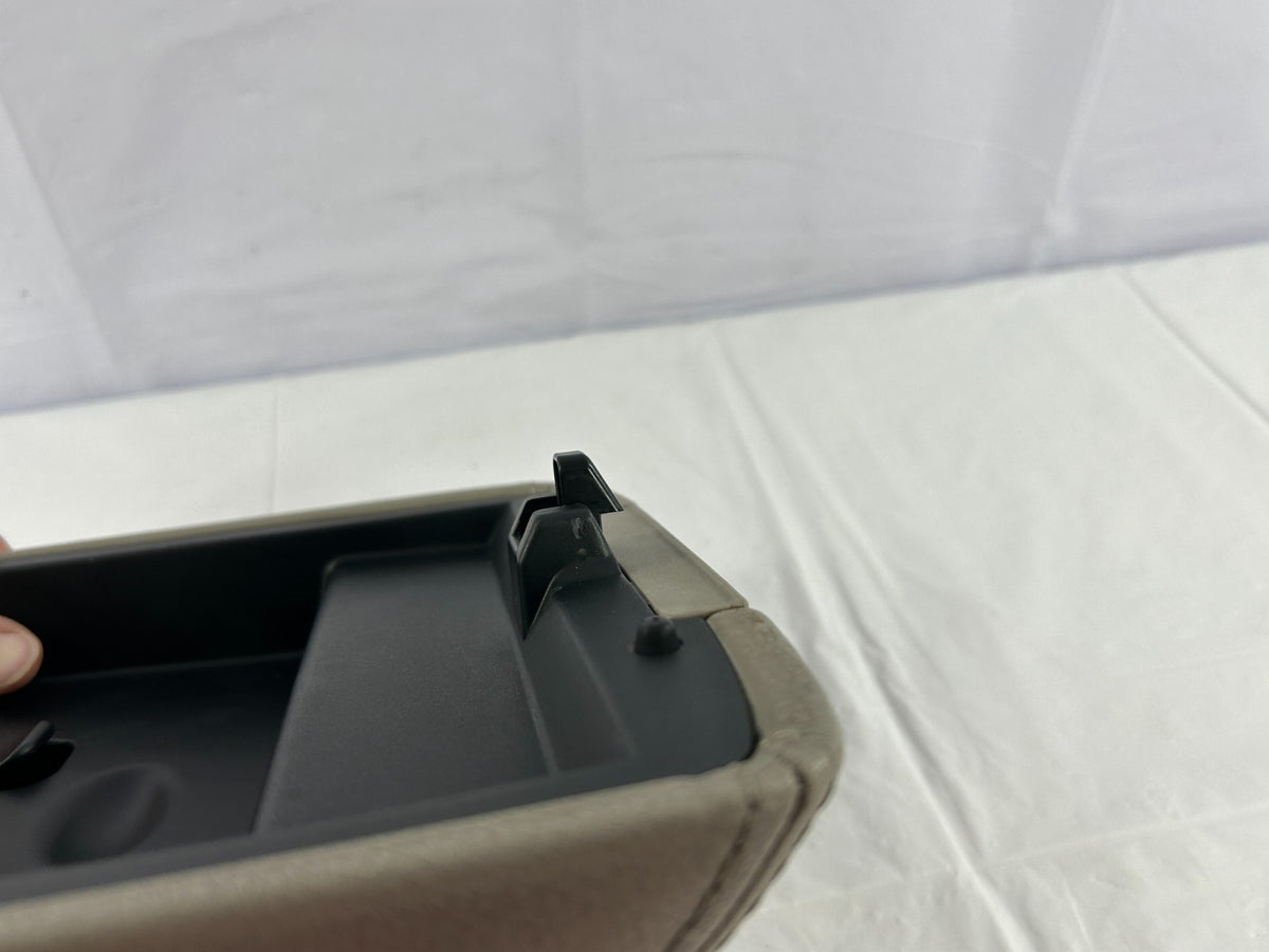 2007-2009 Mazda CX-9 Center Console Armrest Lid Beige Leather OEM TD11-64-462