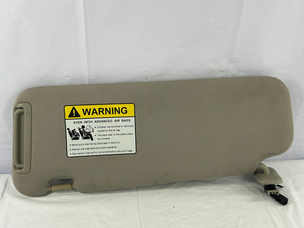 2007-2009 Mazda CX-9 Front Right Passenger Side Sun Visor Beige OEM TDY3-69-270