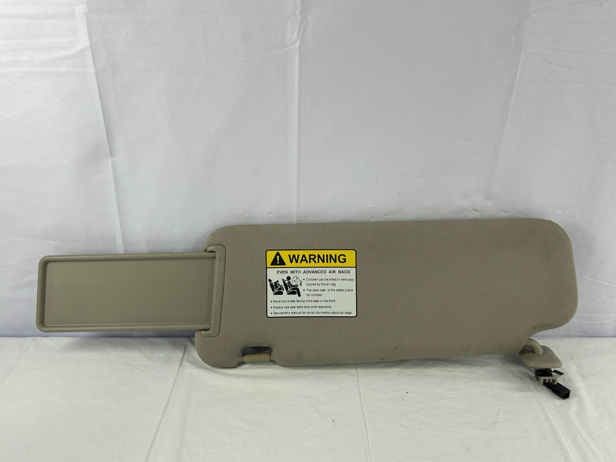 2007-2009 Mazda CX-9 Front Right Passenger Side Sun Visor Beige OEM TDY3-69-270