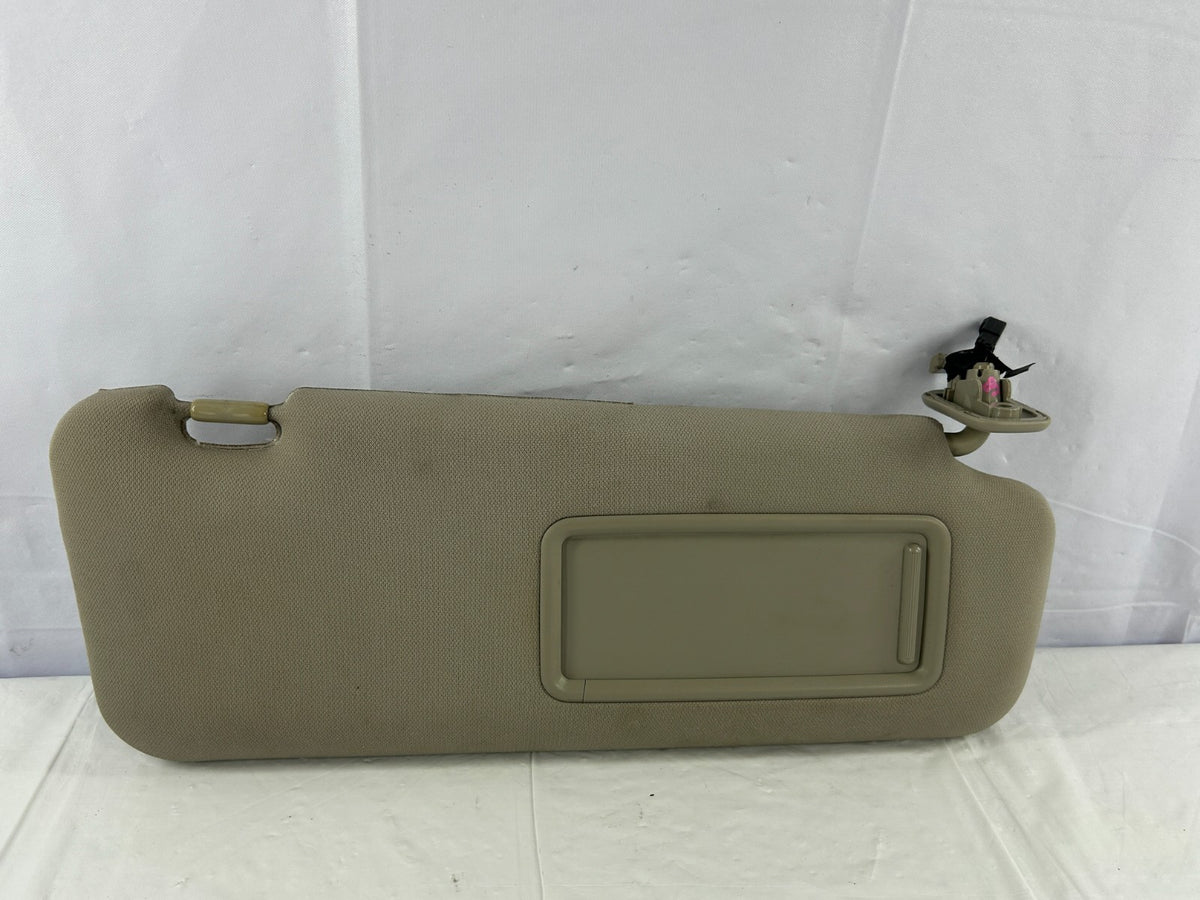 2007-2009 Mazda CX-9 Front Right Passenger Side Sun Visor Beige OEM TDY3-69-270