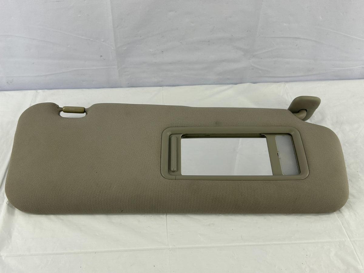 2007-2009 Mazda CX-9 Front Right Passenger Side Sun Visor Beige OEM TDY3-69-270