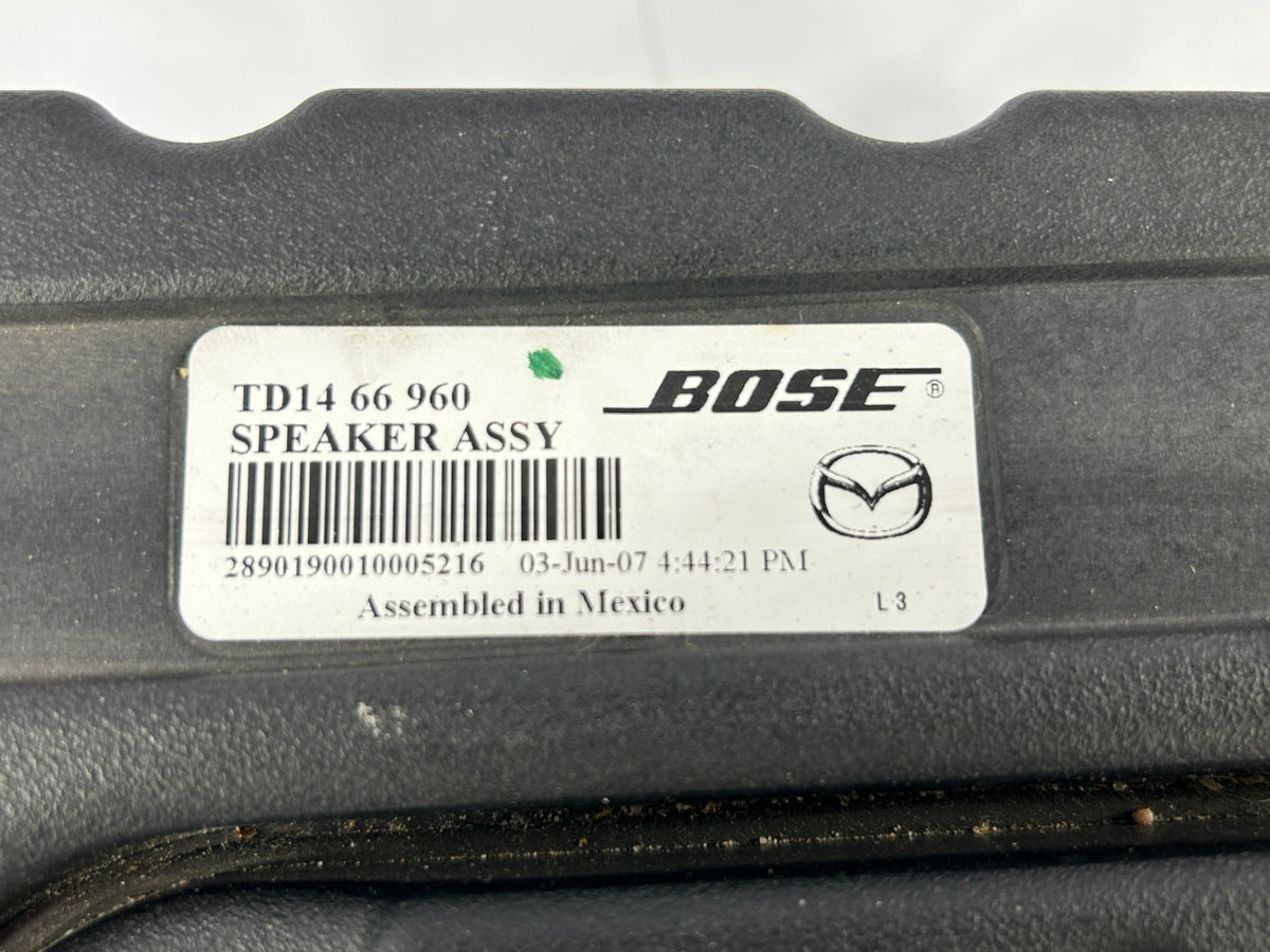 2007-2012 Mazda CX-9 7L Bose Audio Subwoofer Speaker OEM TD14-66-960