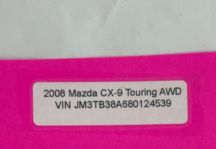 2007-2009 Mazda CX-9 Left Side Instrument Panel Side Trim Cover OEM TD12-55-150C