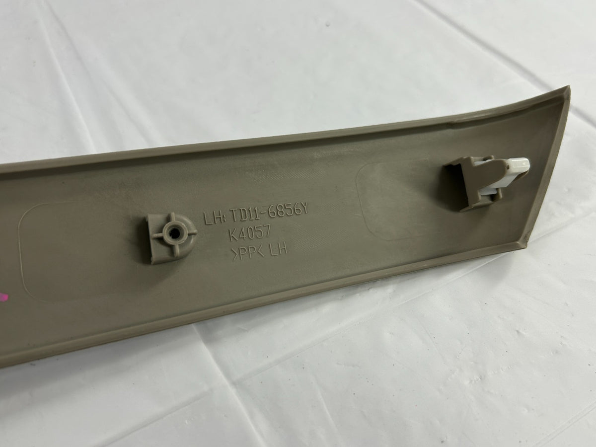 07-09 Mazda CX-9 Rear Left Driver Side Door Trim Molding Beige OEM TD11-68-56Y