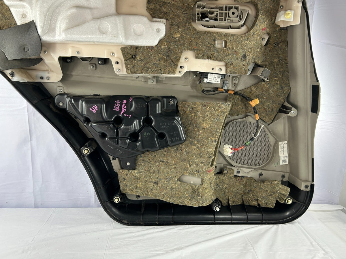 2007-2009 Mazda CX-9 Rear Right Door Interior Trim Panel OEM TD17-68-530L-34