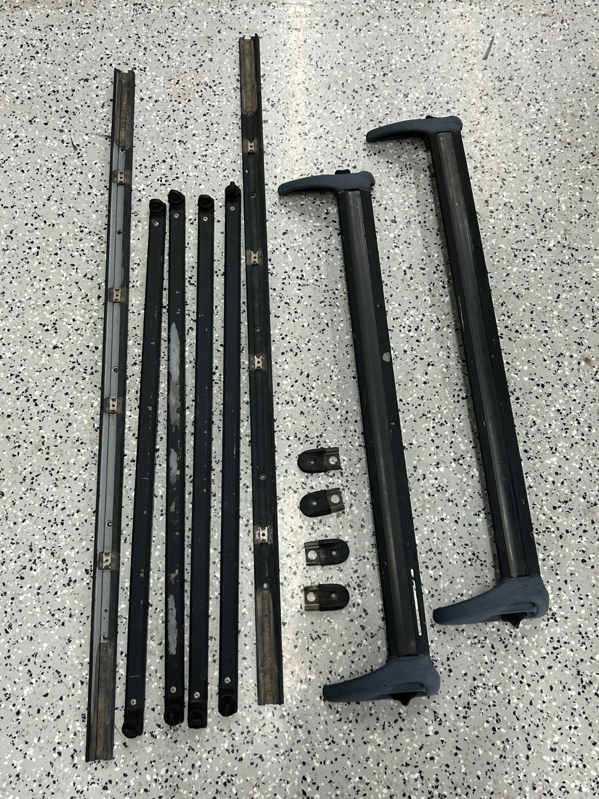 1990-1995 Toyota 4Runner Overhead Roof Luggage Rack Cargo Rails OEM 61211-89109
