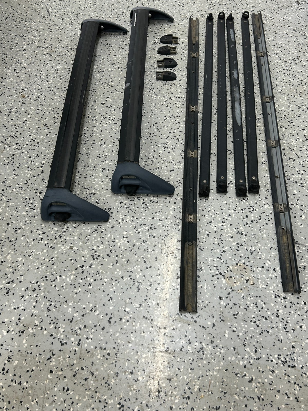1990-1995 Toyota 4Runner Overhead Roof Luggage Rack Cargo Rails OEM 61211-89109