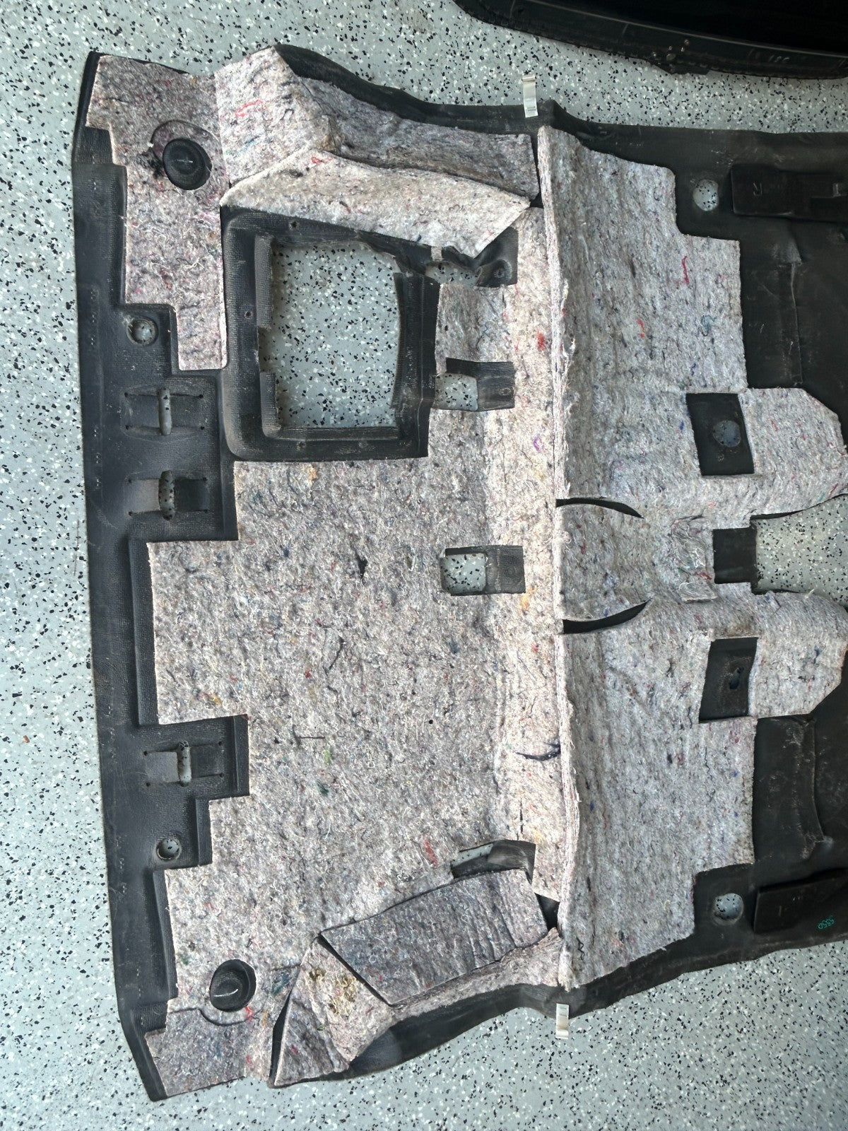 02-05 Toyota Sequoia Front Access Cabin Interior Floor Carpet Gray 58510-0C073