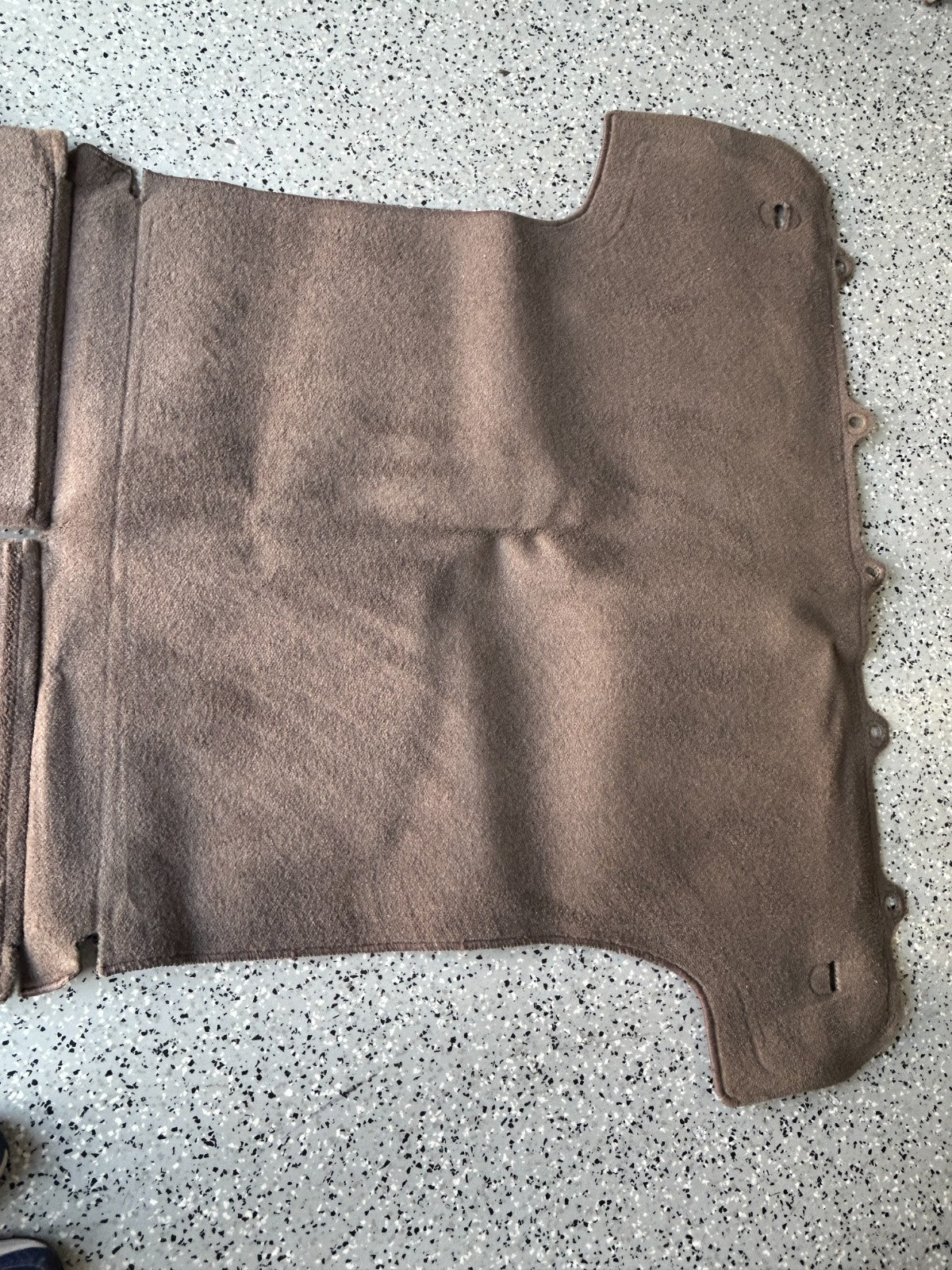1996-1998 Toyota 4Runner Rear Interior Cab Floor Mat Carpet Brown 58570-35050-E0