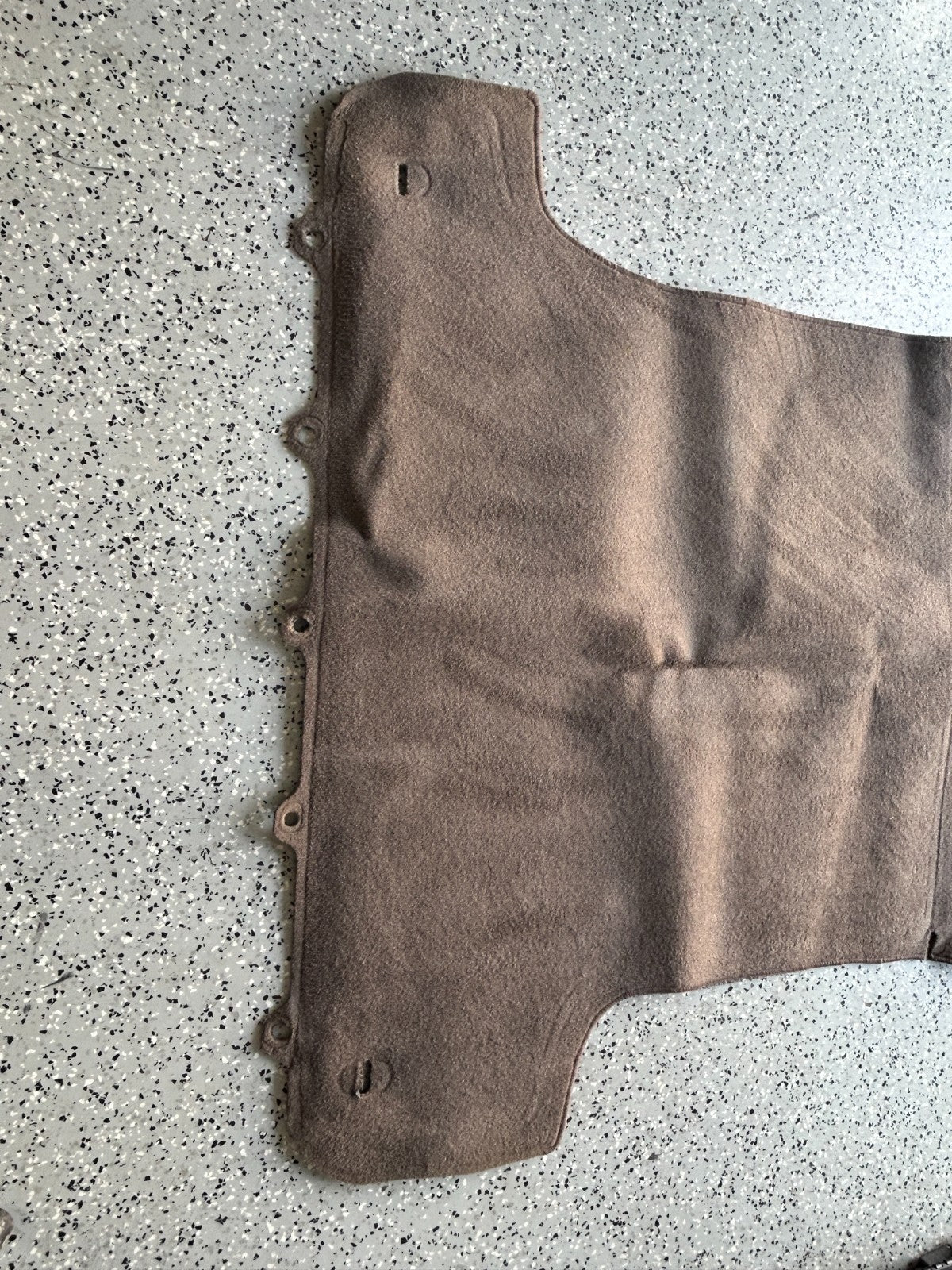 1996-1998 Toyota 4Runner Rear Interior Cab Floor Mat Carpet Brown 58570-35050-E0